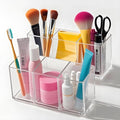 Acrylic Makeup Brush Holder, Organizer for Cosmetic Display (2 Pack)