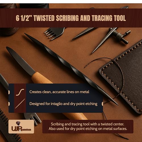 UJ Ramelson Twisted Scriber Tool Needle, 12 Pack - style: Twisted Scriber Needle