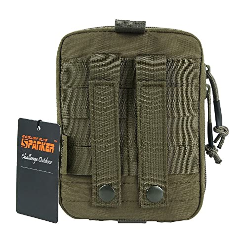EXCELLENT ELITE SPANKER Molle Admin Pouch Military Utility Tool Pouch - color: Ranger Green