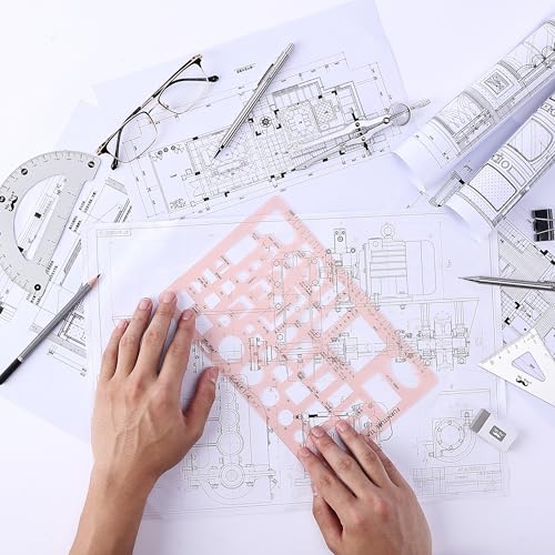 Mr. Pen- House Plan, 3 pcs, Interior Design and Furniture Templates - color: Pink, size: 3 pcs