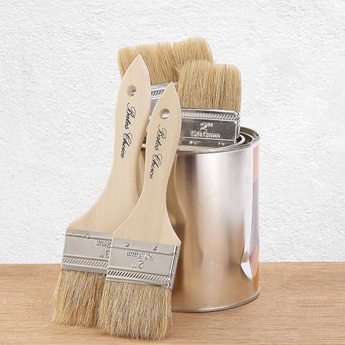 Bates- Chip Paint Brushes, 2 Inch, 12 Pack, Chip Brush, Natural Bristle Paint Brush for Wood, Paint - size: 2 Inch, 12 Pack