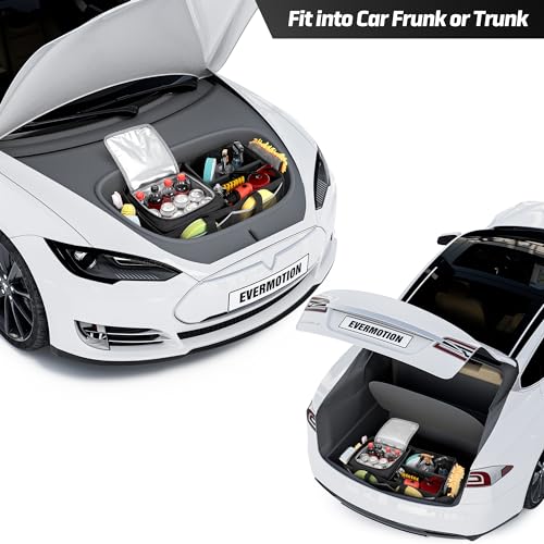 Front Trunk Organizer with Cooler Bag Compatible with Tesla Model 3 Model Y