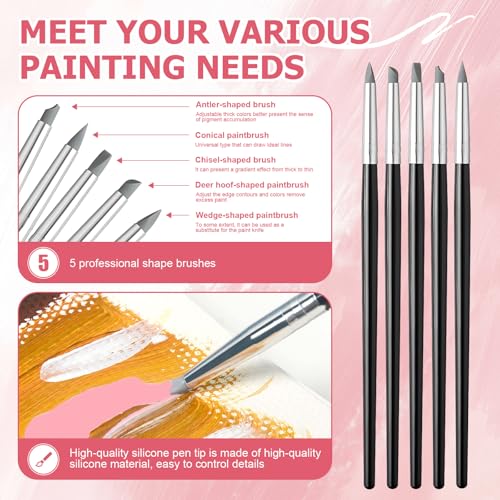 WANJAO 30MLMasking Fluid for Watercolor Painting Fast Drying Easy Peel Use - color: Red