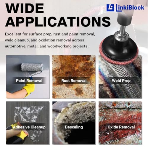 71Pcs 3 inch Professional R Type Sanding Disc Set Die Grinder Quick-Change Surface Conditioning Disc for Multi-Material Precision Grinding & Industrial Surface Prep - style: 3 inch Mix Sanding Discs