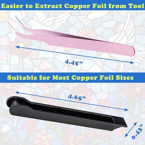 Stained Glass Multi Angle Soldering Jig with Hand Foiling Tool