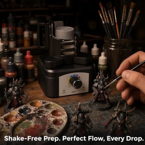 Vortex Mixer Model Paint Shaker for Hobby,Nail & Miniatures Paints - style: Standard