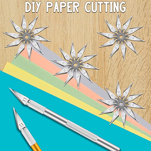 JETMORE 100 Pack Exacto Knife Blades, Hobby Knife Blades for Carving & DIY - size: #11