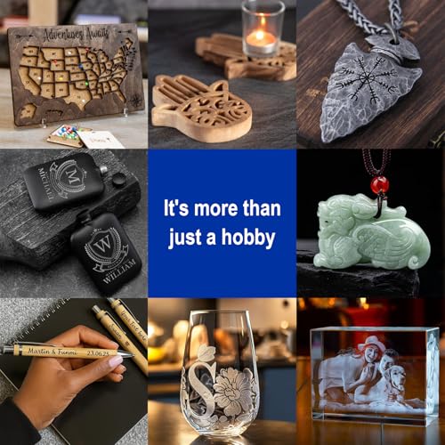 Cordless Engraving Pen for Metal, Wood, Glass, Plastic & All Materials