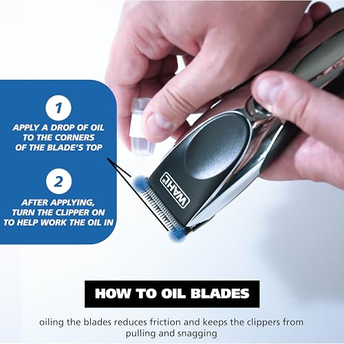 Wahl Clipper Detachable Cordless Hair Clipper Blade Replacement Set