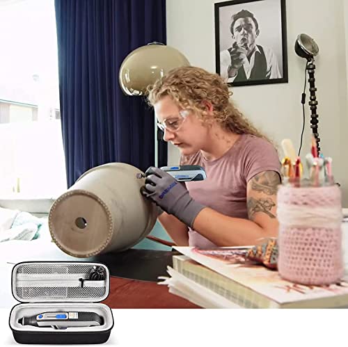 Boobowl Case for Dremel 7760 PawControl and Lite Rotary Tool, Case Only - color: black