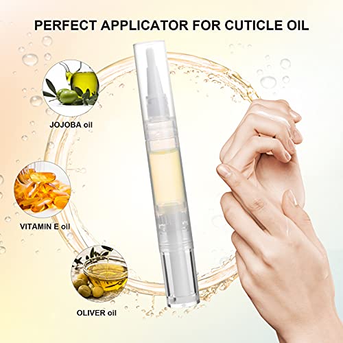 UPZIGS Empty Cuticle Oil Pen, 5ml-5 Pack - size: 5 Count (Pack of 1)