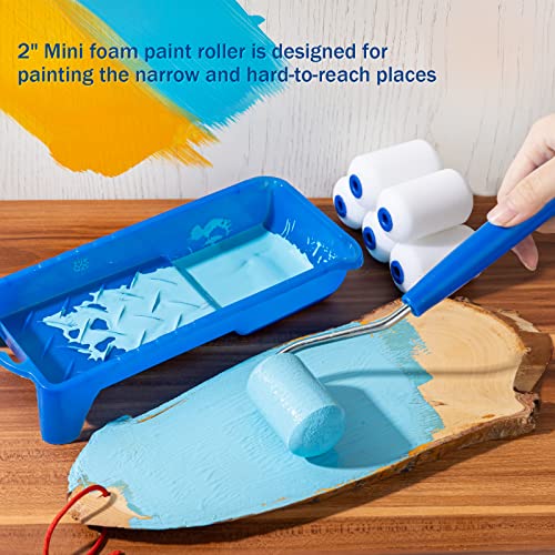 Mister Rui 2 Inch Foam Roller Kit 10-Pack for Touch-Ups