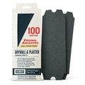 Virginia Abrasives Drywall & Plaster Sandpaper Sheets,4.18"x11.25",100 Grit - style: Medium