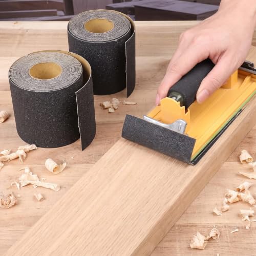 120 Grit Sandpaper Roll, Wet Dry Sand Paper 3-2/3" Wide 11 Yard - size: 120 Grit