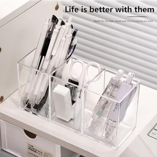 Acrylic Makeup Brush Holder, Organizer for Cosmetic Display (2 Pack)