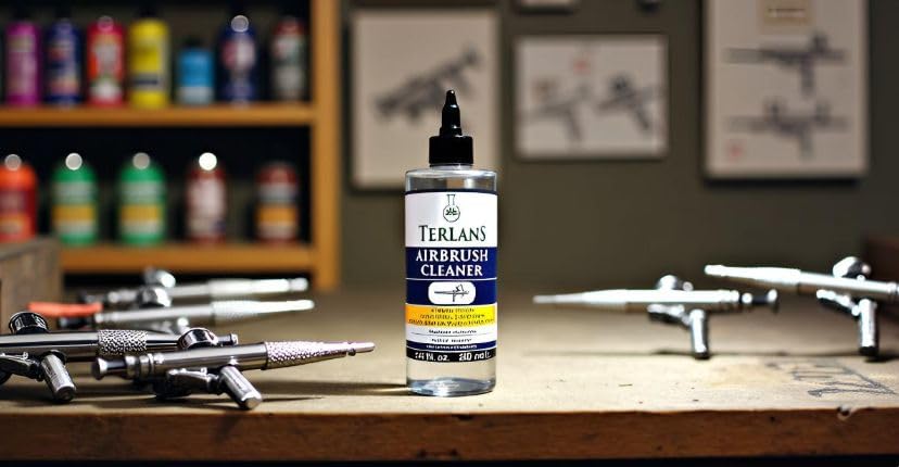 TERLANS Acrylic Airbrush Cleaner 8.4 Fl. Oz (250 ml)