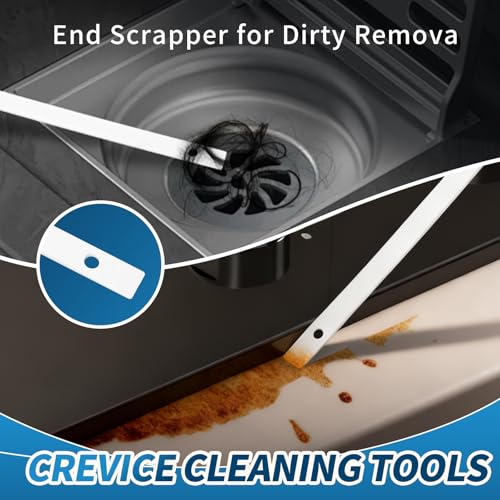 42 Pcs Disposable Crevice Cleaning Brush Set for Small Spaces