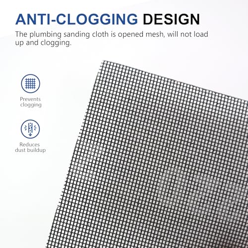 SCOTTCHEN Sanding Mesh 1/4 Sheet (12pcs) 5.5" x 4.5" for Palm Sanders Sheets 220 Grit - size: 1/4 Sheet: 5.5"x 4.5", style: #220