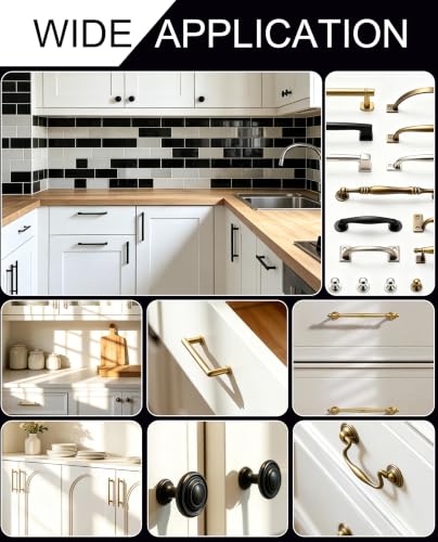 Aluminum Cabinet Hardware Jig Cabinet Handle Template for Knob Door Drawer - color: Black