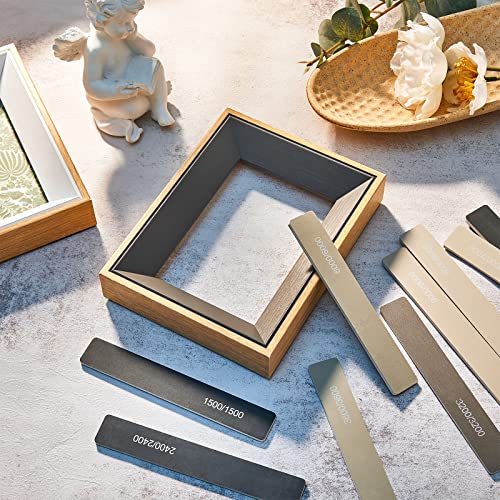 Honoson 20 Pcs Sanding Sticks Model, High Grits Rating, Classic Style - style: Classic Style
