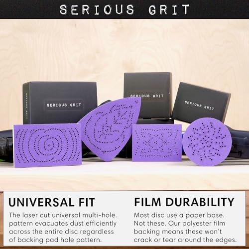 Serious Grit - 4" x 6" Delta P120 Grit Ceramic Sanding Sheets - 50 Pack Box - style: 120 Grit