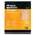 Mercer Industries 205120C - 9 x 11 Garnet Paper Sheets, Grit 120C (100 pack) - size: Grit 120C, style: 100 pack