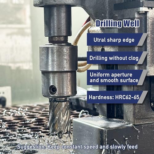 1PC M2AL HSS Annular Cutter 13/16" Cutting Dia 1" Depth 3/4" Weldon Shank - size: 13/16"×1"