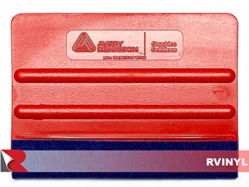 Avery Dennison Soft Felt Squeegee in Red - Vehicle Wrap Tools for Car - size: Red Felt Squeegee (Soft)