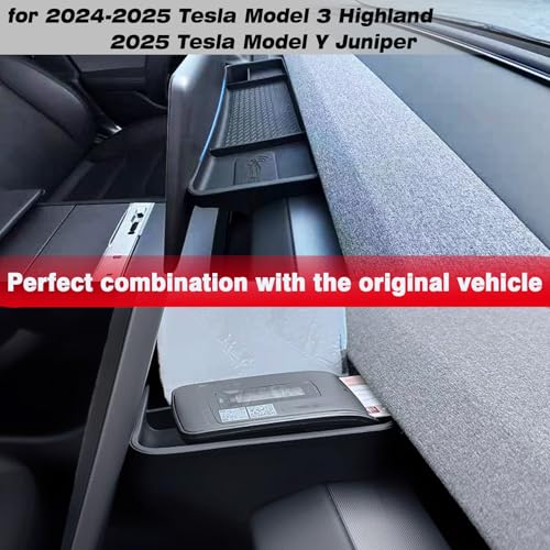 YHCDSEAfor Tesla Model 3 and Model Y Juniper Center Console Organizer - color: 2024 2025 M3/2025 MY