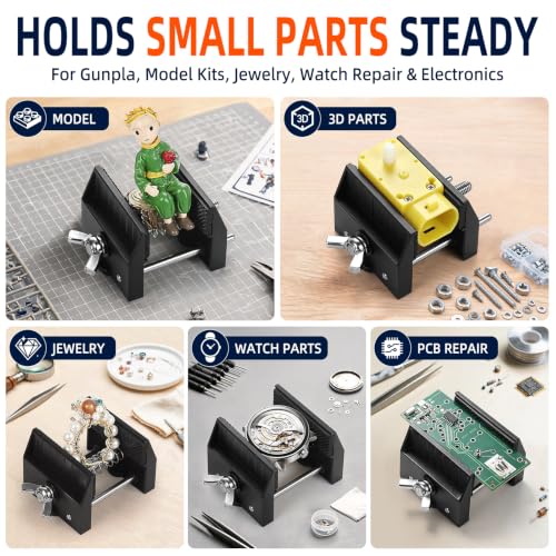 Mini Vise for Model Building, Gunpla Assembly & Small Parts Holding