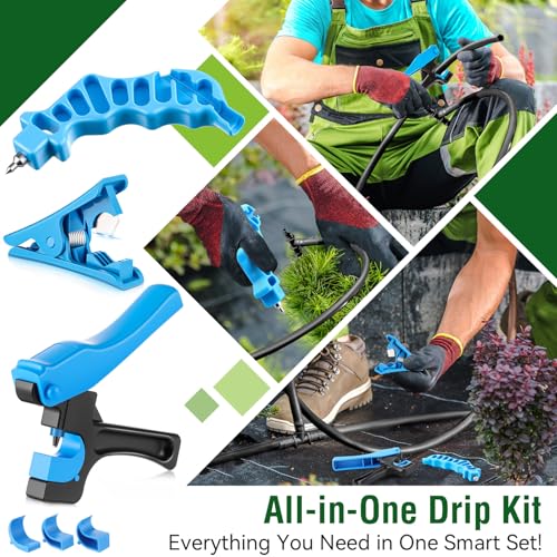 3PCS Drip Irrigation Hole Punch Tool for 1/2" PE Tubing
