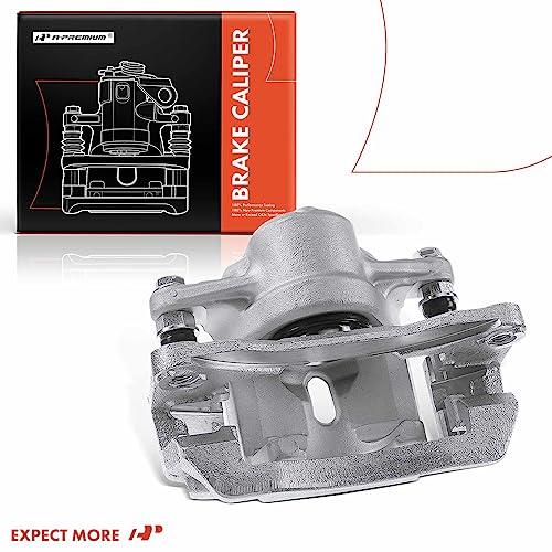A-Premium Rear Right Passenger Side Disc Brake Caliper with Bracket - style: Rear Passenger Side