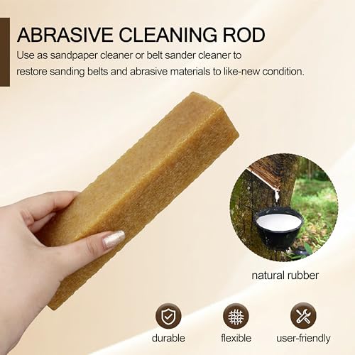 NyxVeil 2 PCS Abrasive Cleaning Eraser Stick for Sanding Belts & Discs