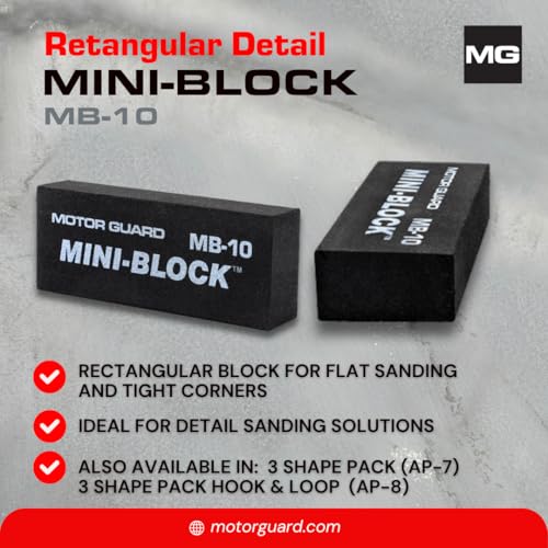 Mini-Block Sanding Block Rectangular Shape