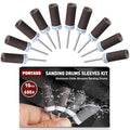 600 Grit Sanding Sticks,10 Pcs Sanding Drums for Dremel Rotary Tool - size: 600 Grits