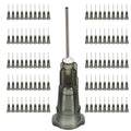 100pcs 22G Blunt Tip Glue Dispensing Nozzles, 0.5 inch - size: 22G 100pcs
