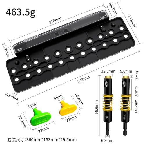 Shelf Pin Drilling Jig, 1/4" & 5mm Multifunctional Cabinet Hardware Jig, Shelf Pin Jig for Woodworking, Adjustable Shelves and Closets, Black