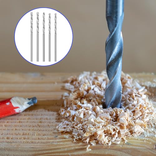 40 PCS Mini Micro Drills Bit Set 0.3-1.6mm Small Drill Bits for Drill, Jewelry Drills Bits Hss Tiny Bit Small Shank Full-Ground Twist High Speed Steel Boards Tiny DIY Kit Rotary Hand Tools
