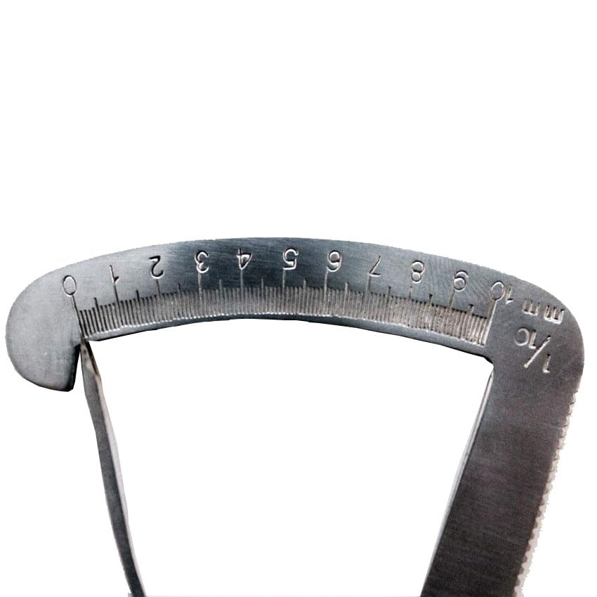 Stainless Steel Inside Calipers Gauge Measuring Caliper 0-10mm - Diamonds Jewelry Measure Tools