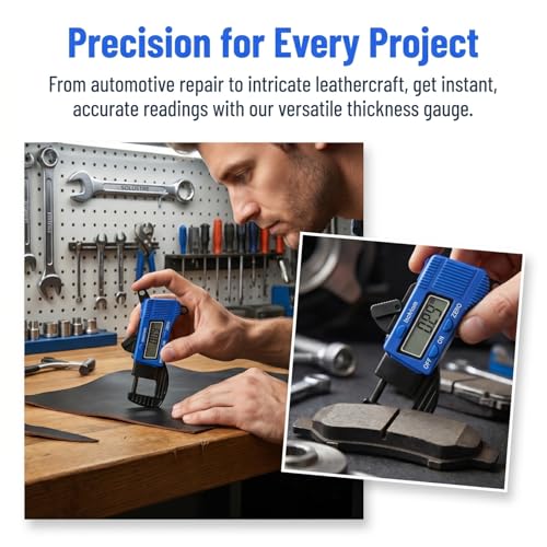 Solustre Digital Thickness Measurement Tool 0-12.7mm Range