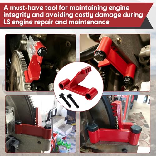 Chelhead Red LS Flywheel Locking Tool Heavy Duty Flexplate Holding Tool - color: Red