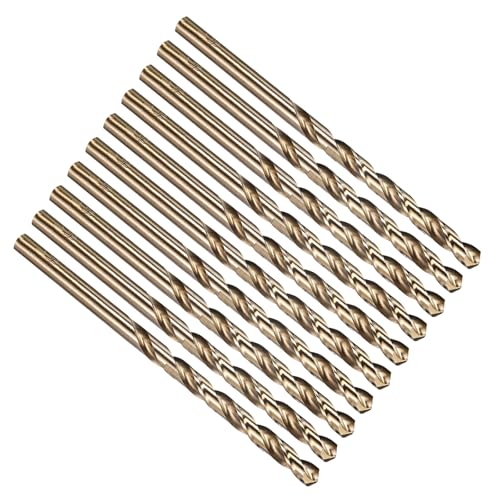 PATIKIL Micro #13 Drill Bit 4341 High-Speed Steel for Thin Metal 10 Pack - size: #13