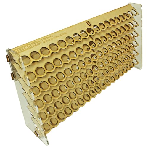 LITKO Paint Rack Storage Organizer | 108 Holes | 18mL Dropper Bottles - size: 108 Holes