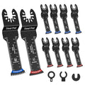 Trivd Frol 10 PCS Extra Long Multi Tool Blades for Wood Plastic Nails Metal - size: 10 PCS 31MM Extra Long