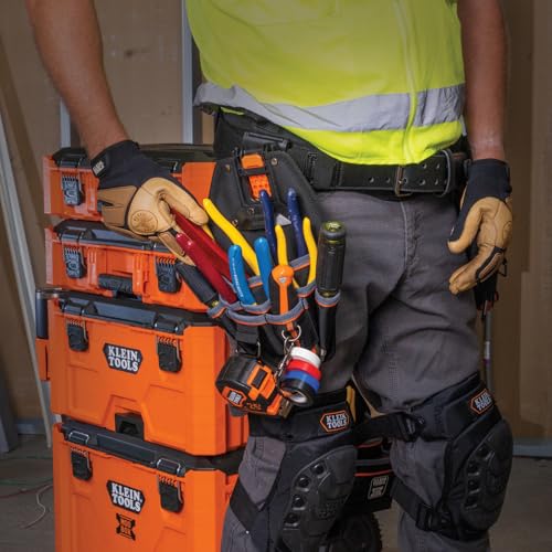 Klein Tools MODbox Tool Pouch, 9-Pocket Electrician Parts Pouch - size: One Size