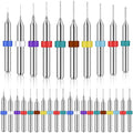 Lothee 30 Pcs Micro Drill Bits Set Tungsten Carbide PCB Jewelry,0.1-1.0 Mm - size: 0.1-1.0 mm