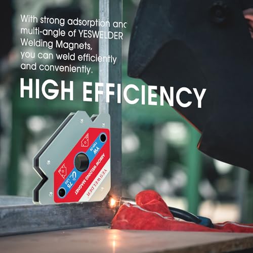 YESWELDER 75 lb Welding Magnet 2 Pc of Welding Magnet 75 lb Holding Power - size: 75lb