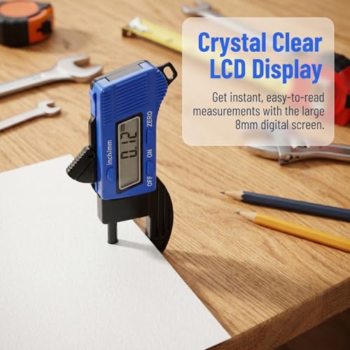 Solustre Digital Thickness Measurement Tool 0-12.7mm Range