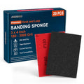 Shinboc 20 PCS Sanding Sponge 180 Grit, Hook and Loop Sandpaper Block - style: 180 Grit
