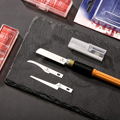 Honoson 12 Pieces Hobby Saw Blades Replacement Mini Craft Blade